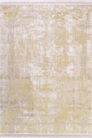 Artemis Halı Inspiration 00651D Bej Gold Vintage Bambu Halı