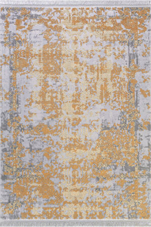 Artemis Halı Inspiration 00651E Gri Terra Vintage Bambu Halı