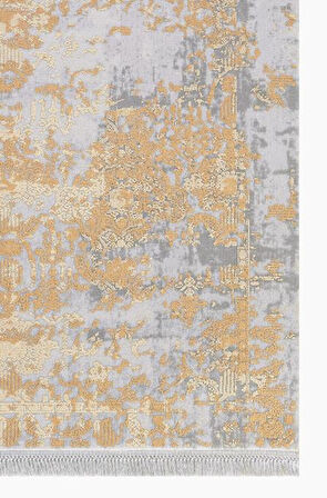 Artemis Halı Inspiration 00651E Gri Terra Vintage Bambu Halı