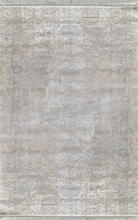 Artemis Halı Inspiration 00651H Bej Kemik Vintage Bambu Halı