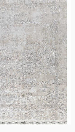 Artemis Halı Inspiration 00651H Bej Kemik Vintage Bambu Halı