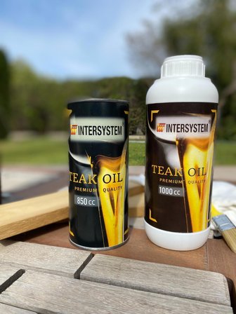 Teak Oil, Mobilyalarınız İçin Gerçek Tik Yağı, IROKO Yağı, Ahşap Bakım 850 cc 
