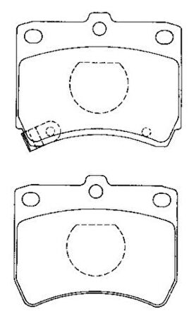 Ioto 10509-30201 Fren Balata Takımı Ön Sımlı Prıde