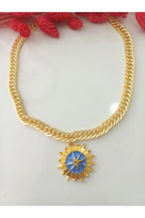 GOLD ZİNCİR  ÖZEL TASARİM BUTİK KOLYE