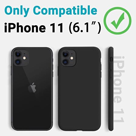 iPhone 11 Lansman Uyumlu Kılıf ,kadife Iç Doku, Silikon Kılıf (KABLO KORUYUCU HEDİYELİ)