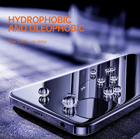 İphone Uyumlu 14 Pro Uyumlu Antistatic Cam Ekran Koruyucu