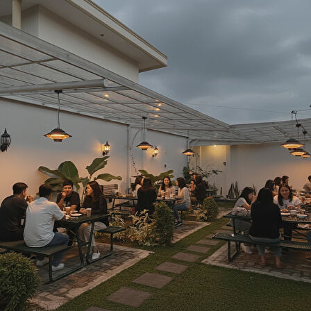 Flow IP44 1500W Sarkıt Isıtıcı Dış ve İç Mekan | Uzaktan Kumandalı