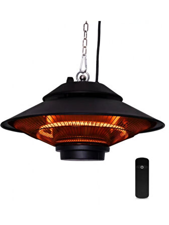 Flow IP44 1500W Sarkıt Isıtıcı Dış ve İç Mekan | Uzaktan Kumandalı