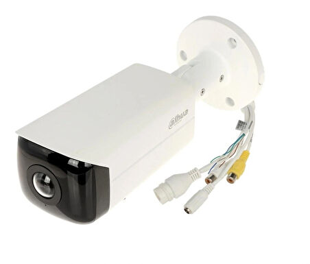 Dahua IPC-HFW3441T-AS-P-0210B 4mp 2.1mm Sabit Lens H.265+ Dahili Mikrofonlu 180 Derece Geniş Açılı IR Bullet IP Kamera