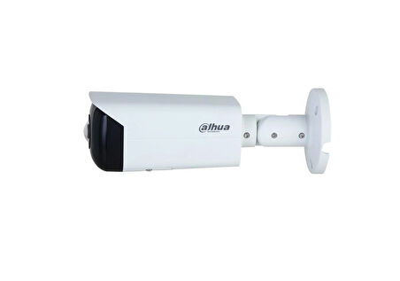 Dahua IPC-HFW3441T-AS-P-0210B 4mp 2.1mm Sabit Lens H.265+ Dahili Mikrofonlu 180 Derece Geniş Açılı IR Bullet IP Kamera