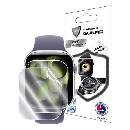 Apple Watch Series 11 Ile Uyumlu Hydrogel (İNCE TPU) Ekran Koruyucu (2 ADET)