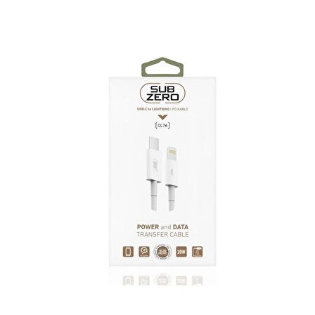 Apple Iphone 11 - 11 Pro - 11 Pro Max Hızlı Şarj Kablosu Type C - Ligtning Pd 20w 25cm