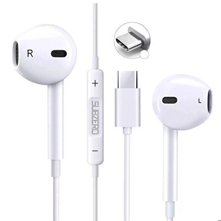 IPhone 15 - 15Pro - 15 Plus - 15 Pro Max Uyumlu Type-C Mikrofonlu Kulaklık