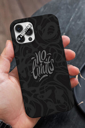 İphone 16 Pro Uyumlu No Limits Tasarımlı Premium Telefon Kılıfı