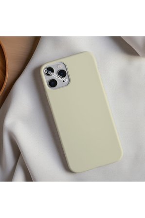 İphone 17 Pro Uyumlu Içi Kadife Lansman Silikon Kılıf Yumuşak Doku Hissi Kapak