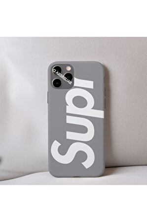 İphone 17 Pro Max Uyumlu İçi Kadife Desenli Telefon Kılıfı