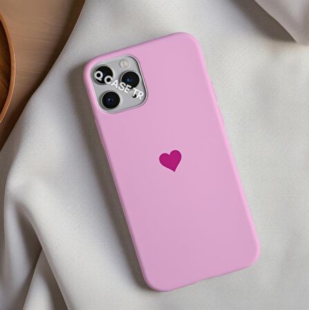 İphone 5s Uyumlu Kalp Logolu Telefon Kılıfı