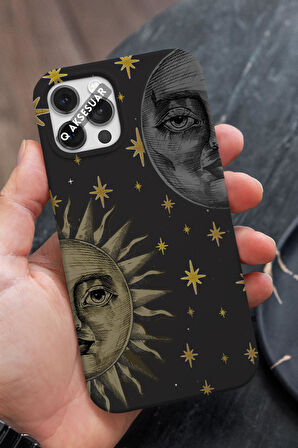 İphone XS Max Uyumlu Yıldız Tasarımlı Premium Telefon Kılıfı