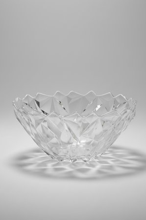 Modern Geometrik Tasarım Cam Meyvelik-Şık Sofra Sunum Kasesi