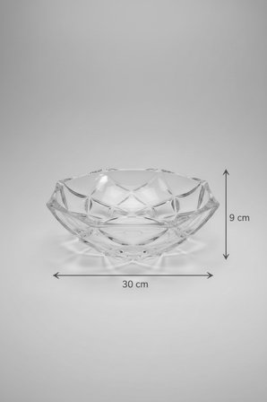 30 Cm Cam Meyvelik – Modern Ve Dekoratif Masa Üstü Sunum