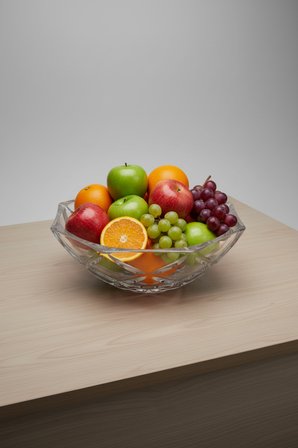 30 Cm Cam Meyvelik – Modern Ve Dekoratif Masa Üstü Sunum