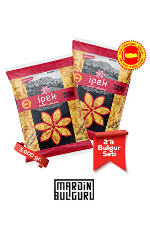 Ipek Bulgur Şehriyeli Bulgur 5 kg x 2 Adet