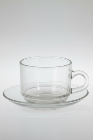 Puretea 12 Parça Cam Çay Seti – 210 Ml Bardak & Tabak