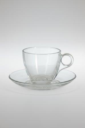 Natura Cam 12 Parça Cam Çay Seti – 190 Ml Bardak & Tabak