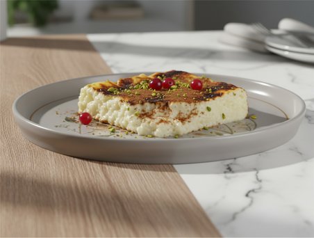 6 Kişilik Nodric Kenar Toledo Pasta Tabağı 20cm Dijital Arte Desen