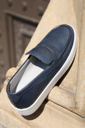 Ravenna %100 Hakiki Deri Erkek Loafer Ayakkabı, Günlük Casual Ayakkabı