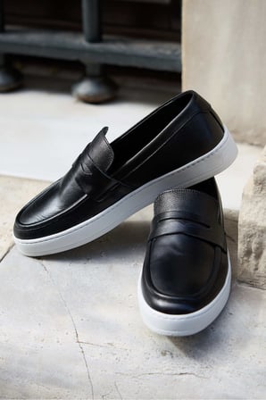 Ravenna %100 Hakiki Deri Erkek Loafer Ayakkabı, Günlük Casual Ayakkabı