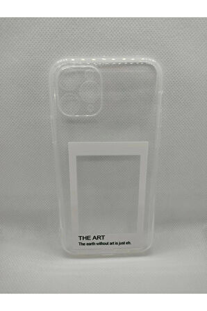 Iphone 11 Pro Uyumlu The Art Tasarım Fotoğraf Çerçeveli Kamera Korumalı Kılıf