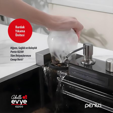 Penta Krom Akıllı Eviye IQ200
