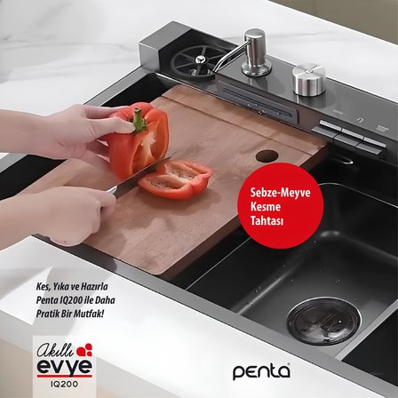 Penta Krom Akıllı Eviye IQ200