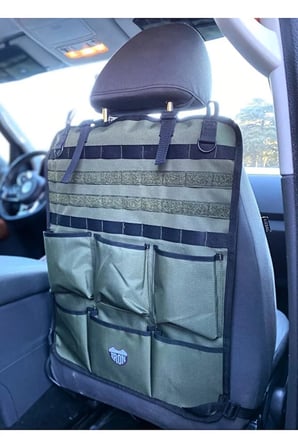 Koltuk Arkası Taktikal Tip Araç İç Organizer (Otomobil,Pickup,Off-Road ve Arazi Araçları)