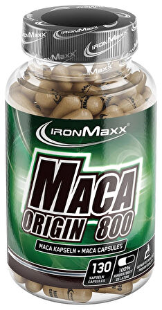 Ironmaxx 910mg Maca (MATCHA) Origin 800 Mg Capsules 130 Caps