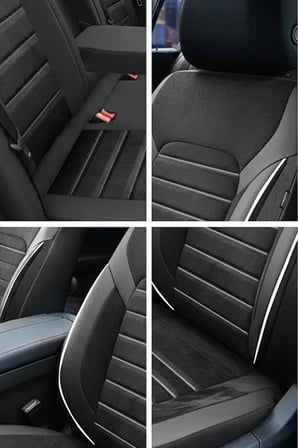 Jeep Renegade 2.0 Multijet (170 Hp) 4x4 Start&stop 2018 UYUMLU  KUMAŞ ALCANTARA OTO KOLTUK KILIFI BEYAZ