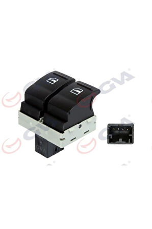 Cam Açma Anahtarı Sol Transporter T5 4fiş-çiftli