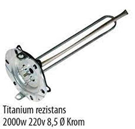 REZİSTANS TERMİSİFON TİTANYUM 2000W 40CM TAKIM (BLÇ)