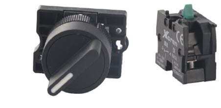 22MM 0-1 PLASTİK KALICI MANDAL BUTON 1NO (XKBM-10)