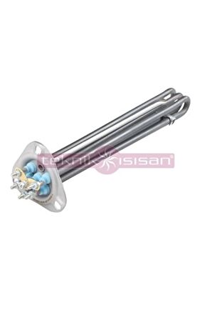 BULAŞIK YIKAMA MAKİNESİ REZİSTANS BOYLER 4500W 35cm 380/230V  KÜÇÜK ÜÇGEN FLANŞ TEKNİK ISISAN (F2101)