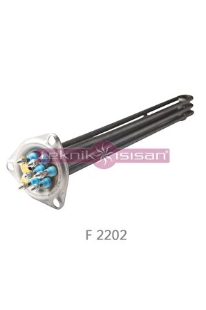 BULAŞIK YIKAMA MAKİNESİ REZİSTANS BOYLER 9000W 42 CM 8,5MM 220/380V BÜYÜK ÜÇGEN TEKNİK ISISAN (F2202)