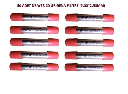 DRAYER 20 GR GENA FİLİTRE (5.00*2,50MM) (50 ADET)