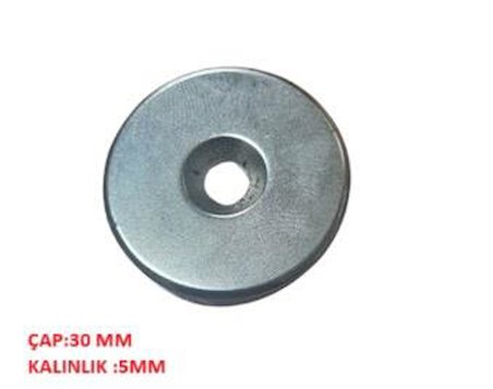 Universal Mıknatıs Beyaz Eşya Yedek Parça 30 mm Çap 5 mm Kalınlık N35