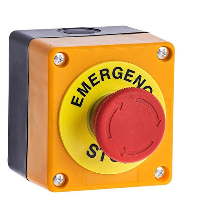KUTULU ACİL STOP BUTONU JK-ASB