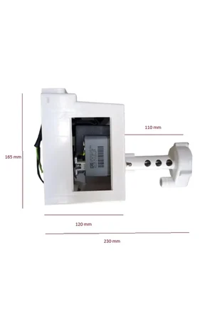 BUZ MAKİNASI POMPASI GRE-NR40 45W 0,4A 220V KARE SOKET