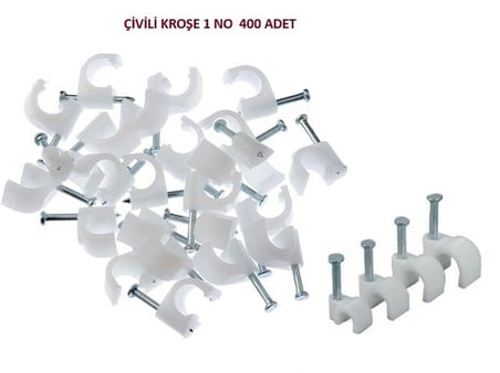 ÇİVİLİ KROŞE 1 NO (100 LÜ PAKET) (4 ADET)