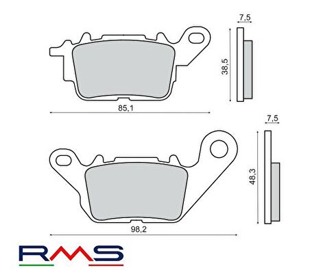 RMS 3600 Organik Fren Balatası