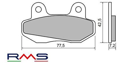 RMS 2590 Organik Fren Balatası