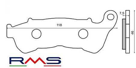 RMS 2540 Organik Fren Balatası